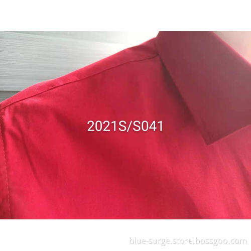 Customized Solid Color Breathable No Pilling Men's Shirts